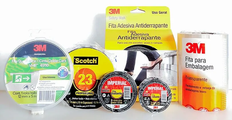 tipos de fitas adesivas e suas aplicações