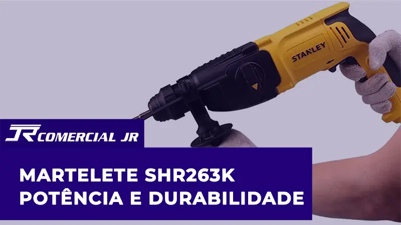 Martelete SHR263K: Vale a Pena? Potência, Modos de Uso e Aplicações no Concreto